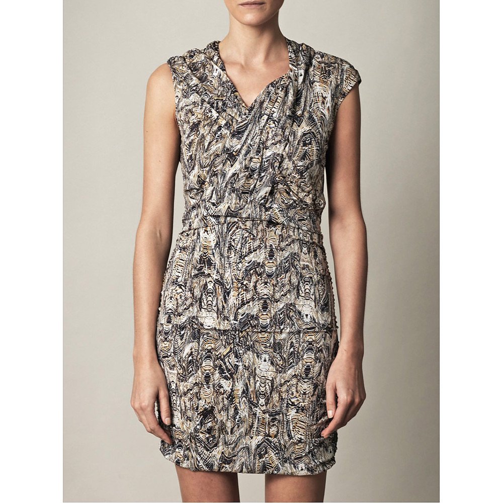 Rent Buy IRO Printed Silk Mini Dress | MY WARDROBE HQ