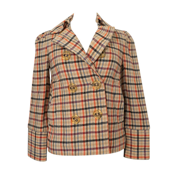 Marc Jacobs Checked Wool Jacket