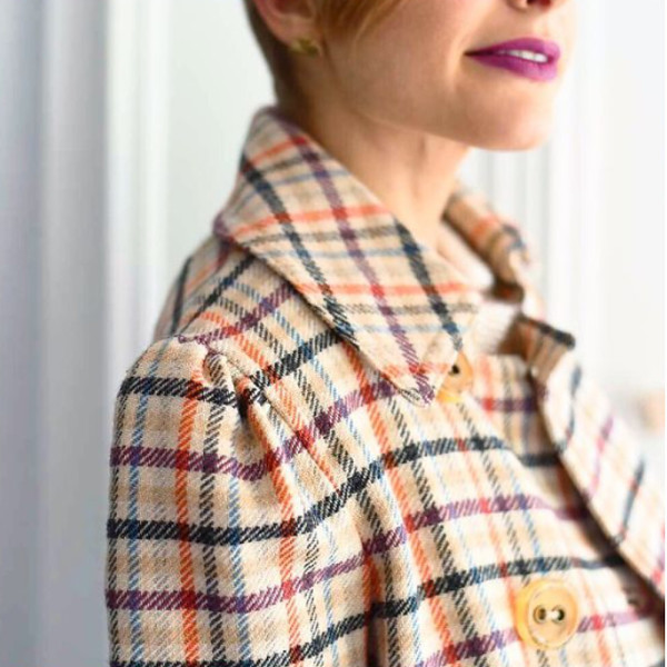 Marc Jacobs Checked Wool Jacket