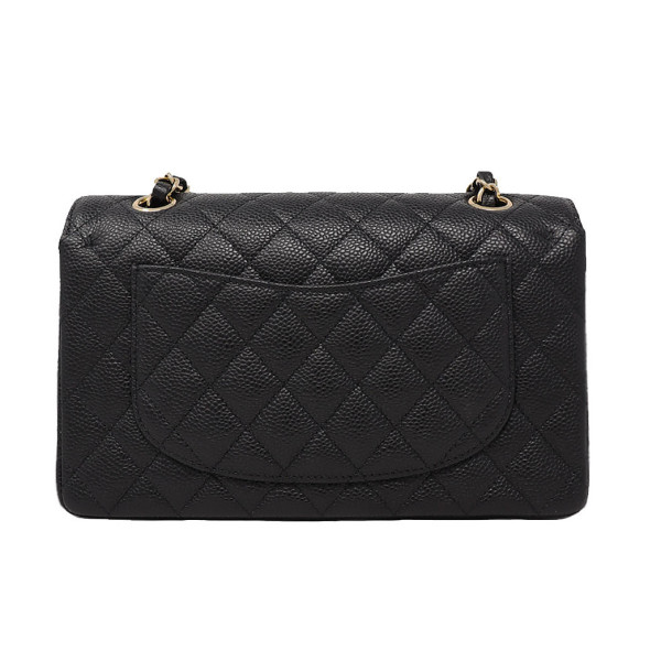 CHANEL Small Classic Double Flap Bag in Caviar