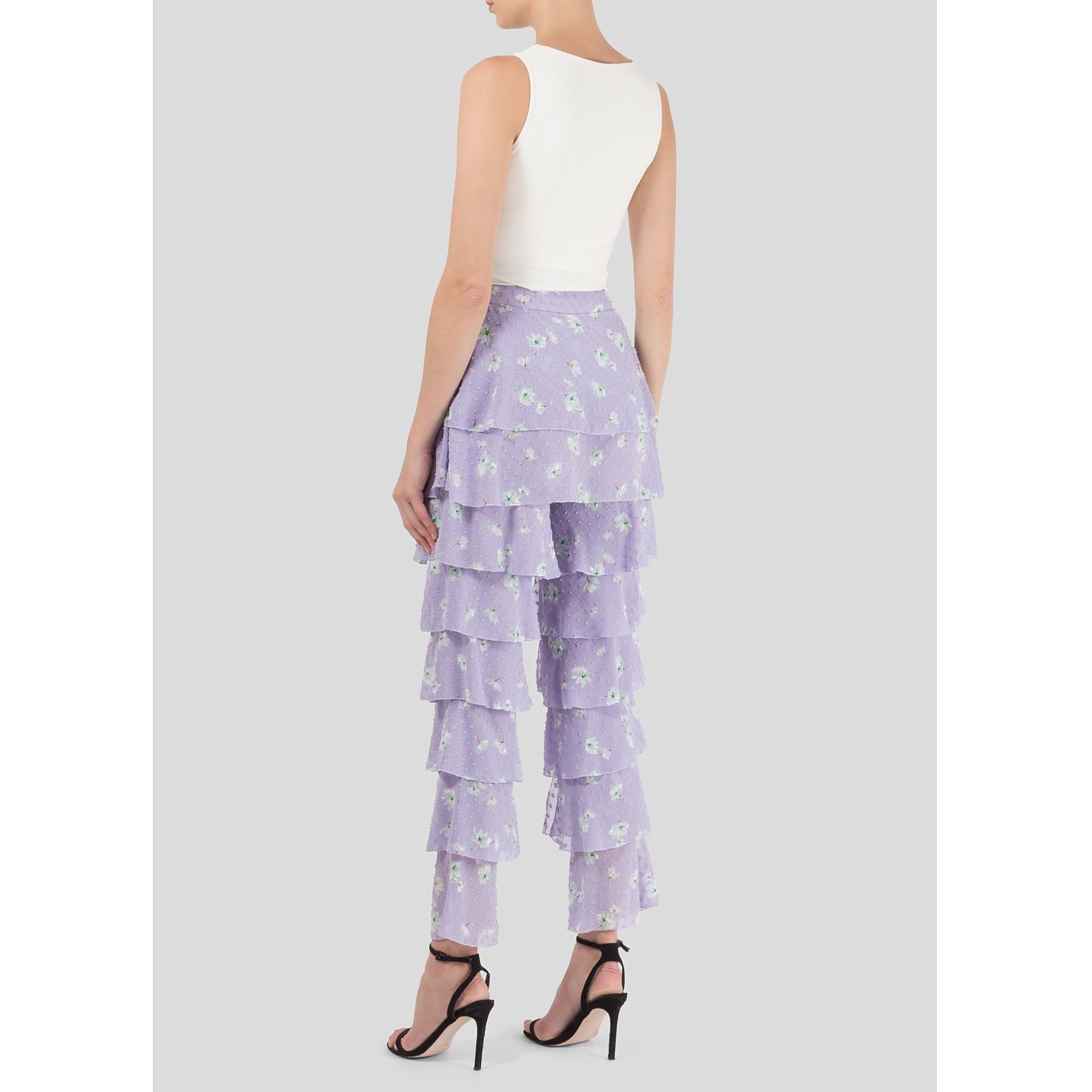 Starsica Printed Frill Trousers