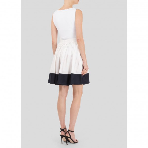 The Row Contrast Hem Skirt