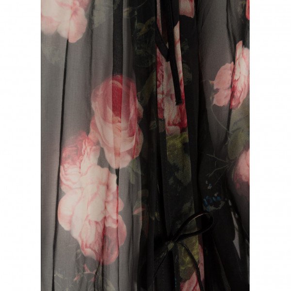 Agent Provocateur Floral-Print Silk Robe
