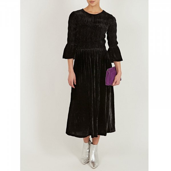 By Iris Susannah Velvet Dress