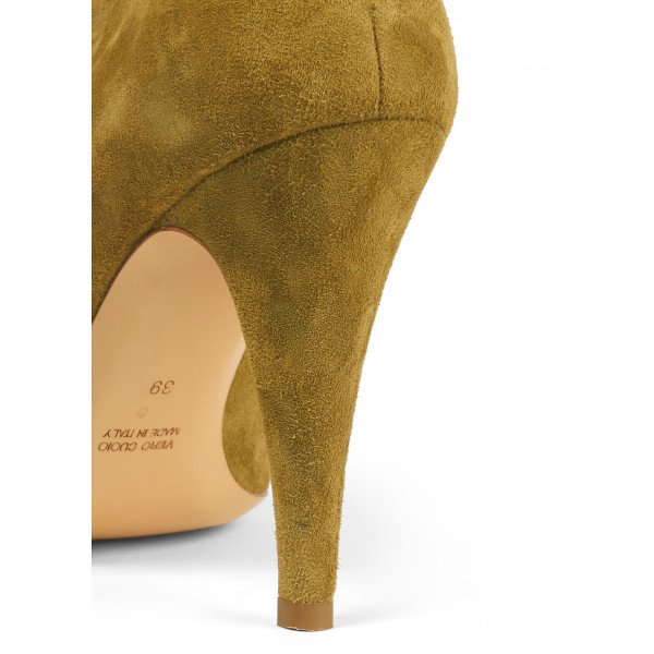 PAUL & JOE Suede Lace-Up Heels