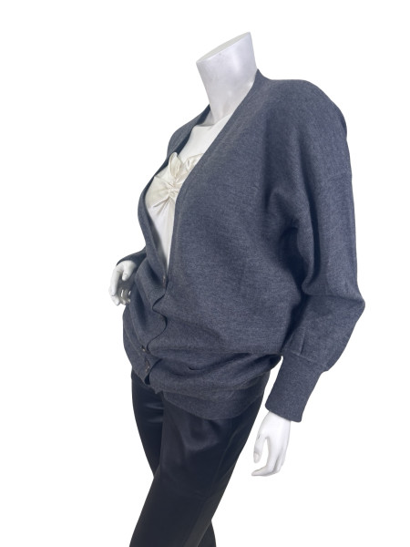 Chloé Wool-Cashmere V-Neck Cardigan