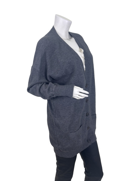 Chloé Wool-Cashmere V-Neck Cardigan