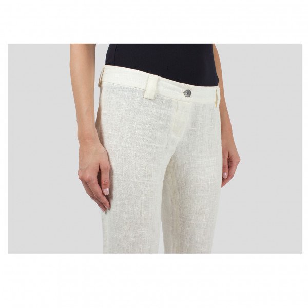 DOLCE & GABBANA Linen Bootleg Trousers