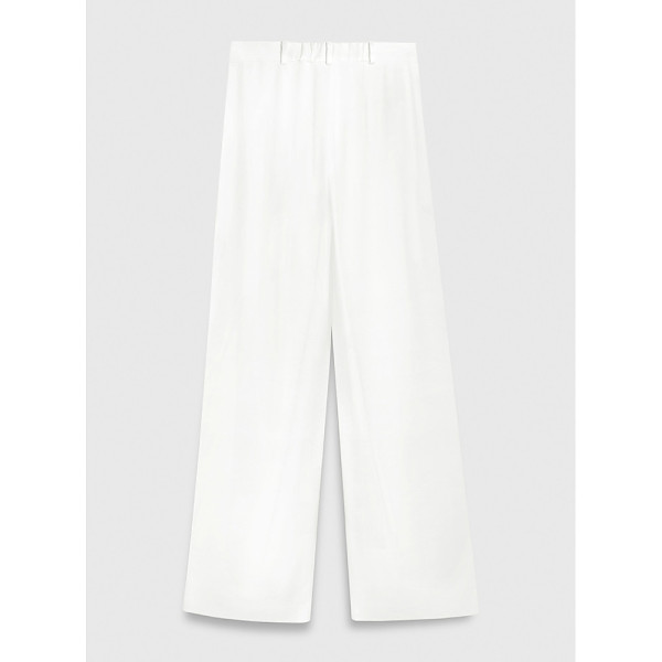 The Fold Clever Crepe Wide-Leg Trousers