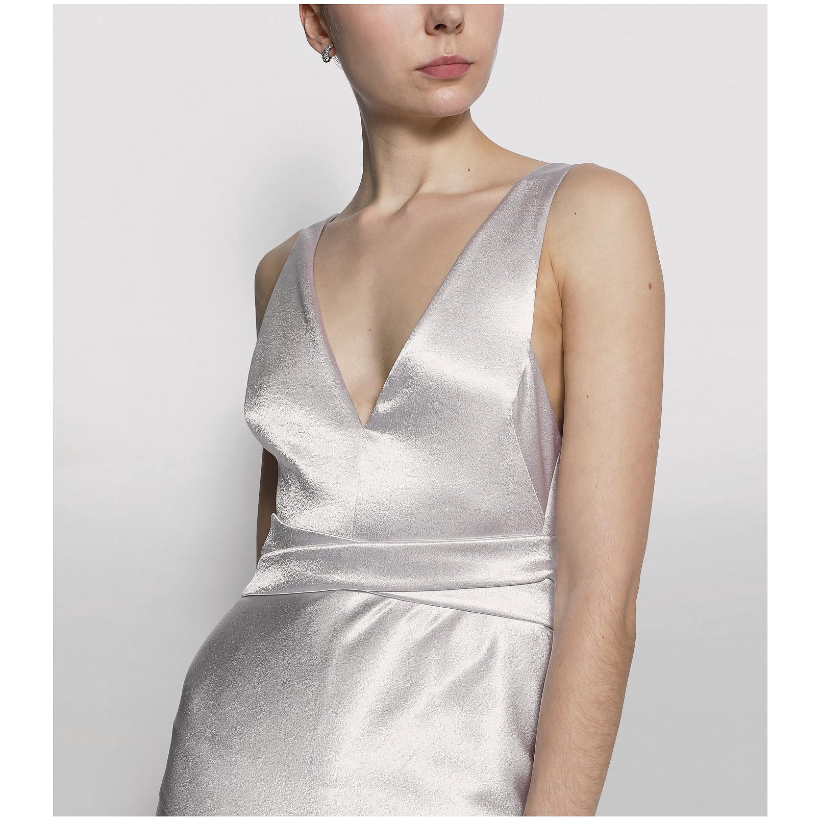 Galvan London Bella Satin Evening Gown