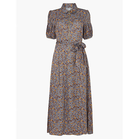 Amelia Dress Long Aster Floral