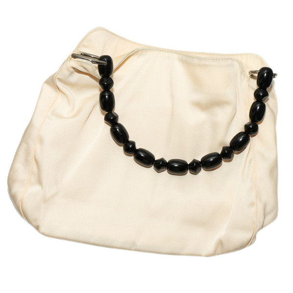 Dior Nylon Malice Pearl Shoulder Bag