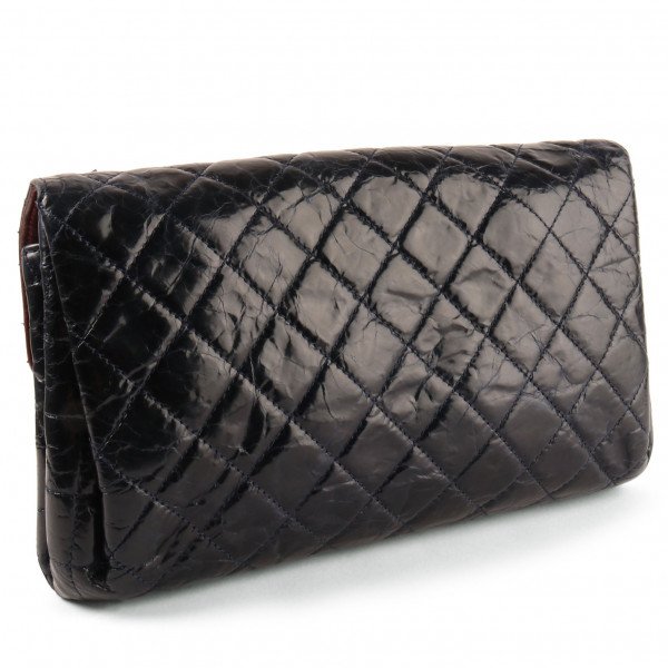 CHANEL Patent Leather Classic Handbag