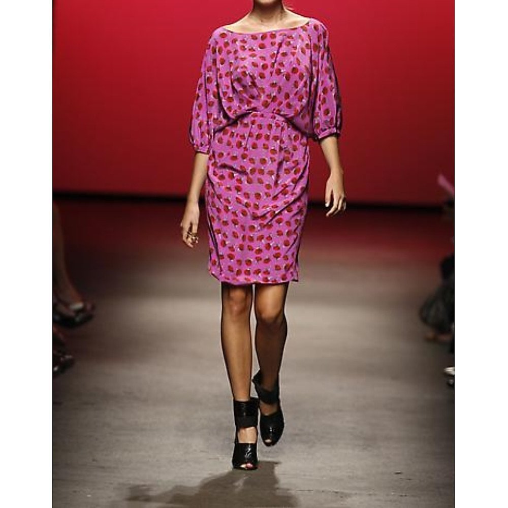 Thakoon Rose-Printed Sheer Dress