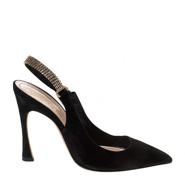 Dior suede pumps sale
