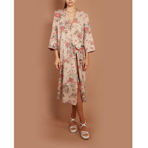 Hit Parade Chrysanthemum Star Wrap Dress