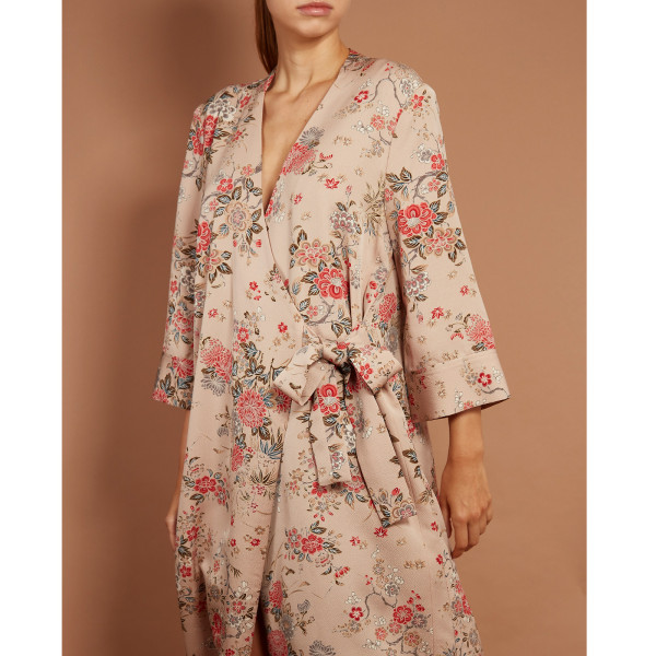 Hit Parade Chrysanthemum Star Wrap Dress