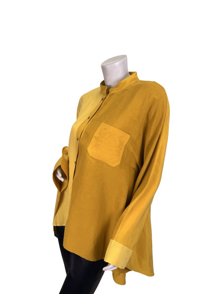Loewe Yellow Button Up Cape