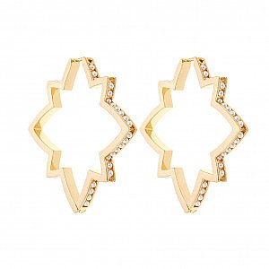 Rent Buy Jimmy Choo JC Star Drop Earrings | MY WARDROBE HQ
