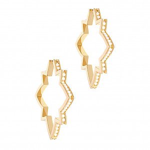 【Jimmy Choo】JC Star Drop Earrings Jimmy Choo Jc Star Drop Earring Silver-Finish Metal Crystal