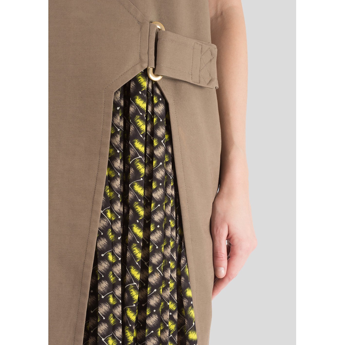 KENZO Sleeveless Dress With Printed Skirt