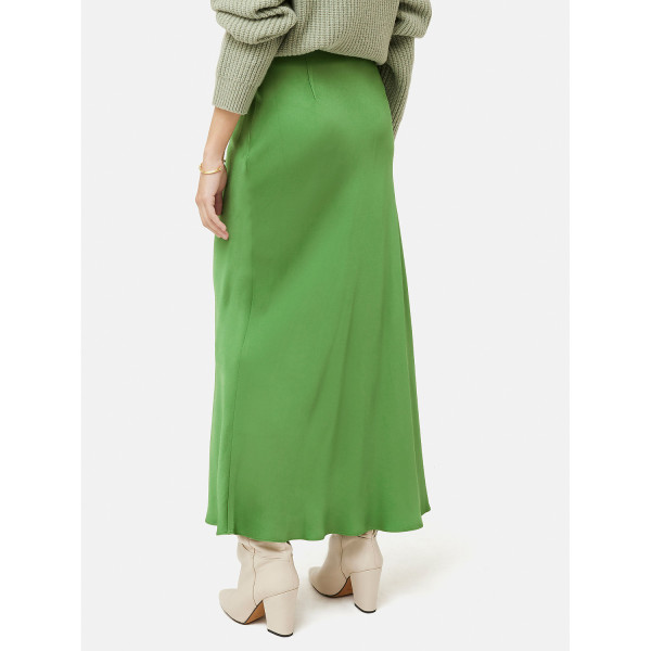 Jigsaw Satin Bias Maxi Skirt