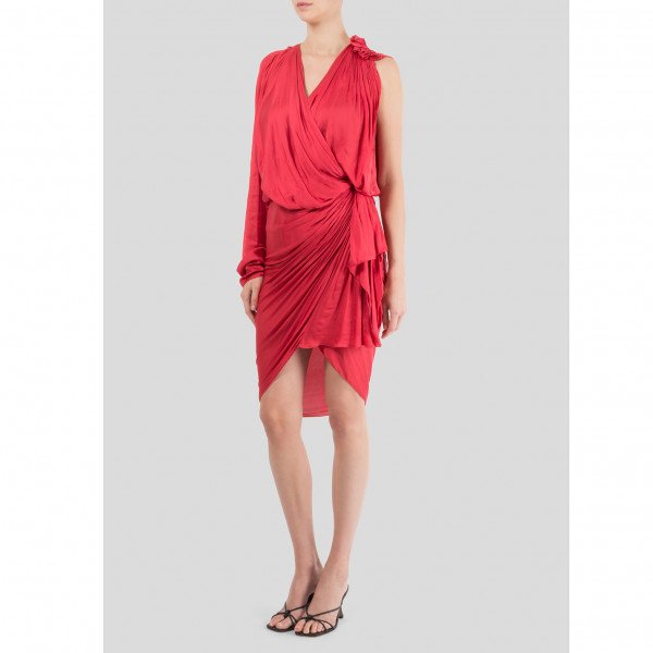 Lanvin draped dress hotsell