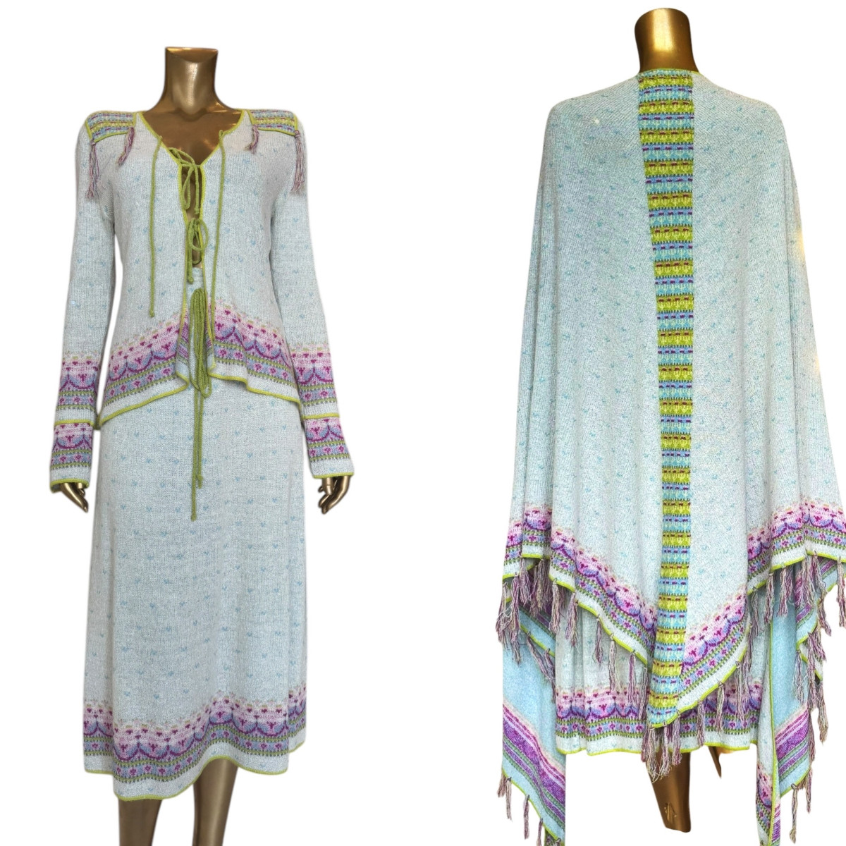 Bill Gibb 1970s Three Piece Set