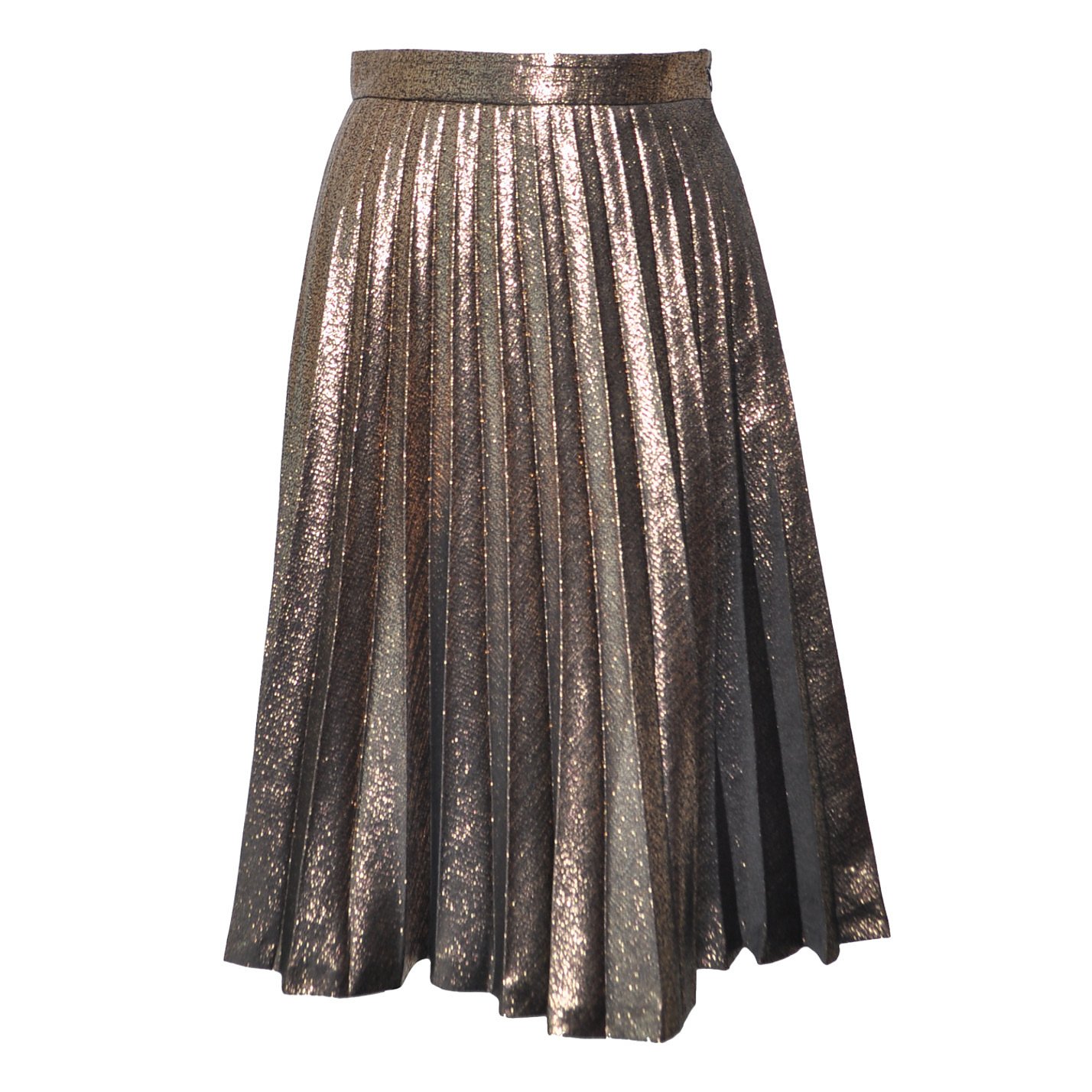 Kate Spade Metallic Pleated Skirt