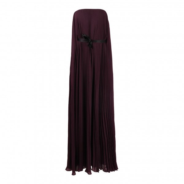 Rent Buy Amanda Wakeley Strapless Pleated Gown MY WARDROBE HQ