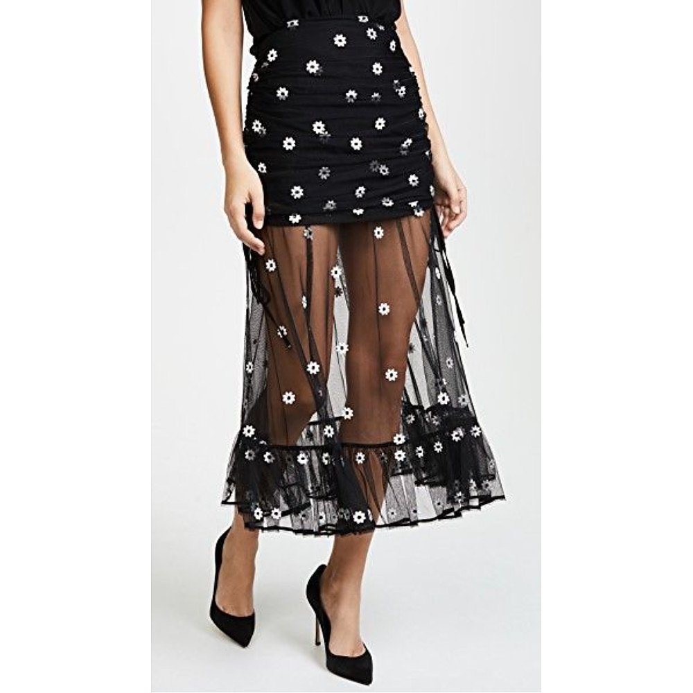 Alice McCall Le Lady Embroidered Tulle Skirt
