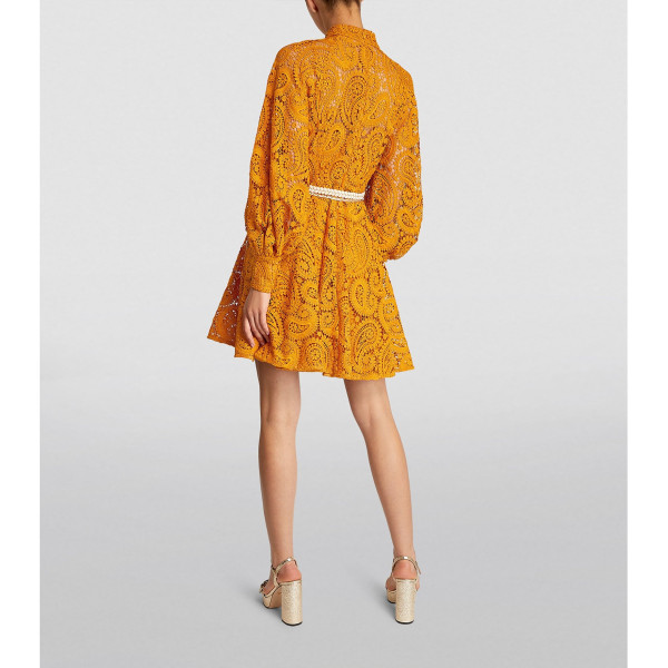 ZIMMERMANN Anneke Lace Mini Dress