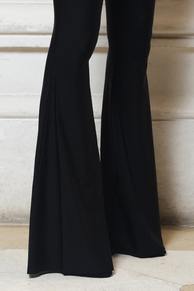 Maison Souraya Flared Black Pants