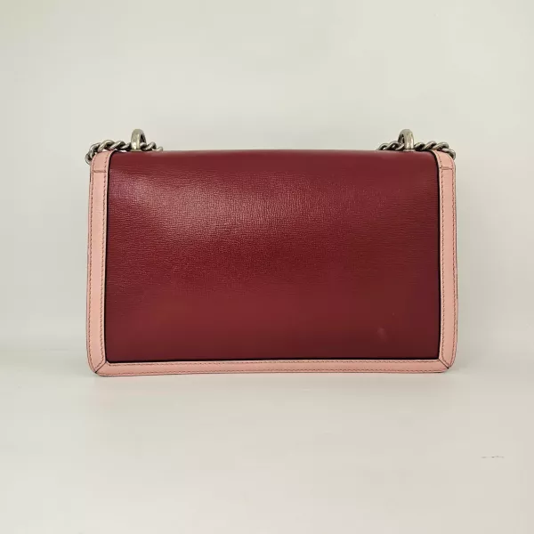 Gucci Dionysus Small Shoulder Bag in Red and Pink