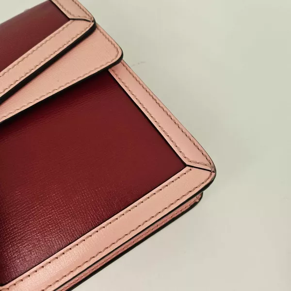 Gucci Dionysus Small Shoulder Bag in Red and Pink