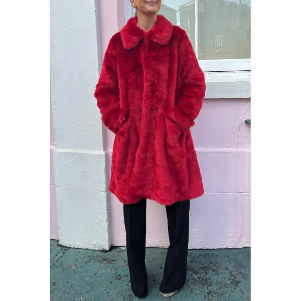 Shrimps on sale fur coat