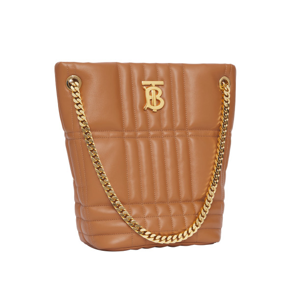 Burberry Quilted Leather Small Lola Bucket Bag