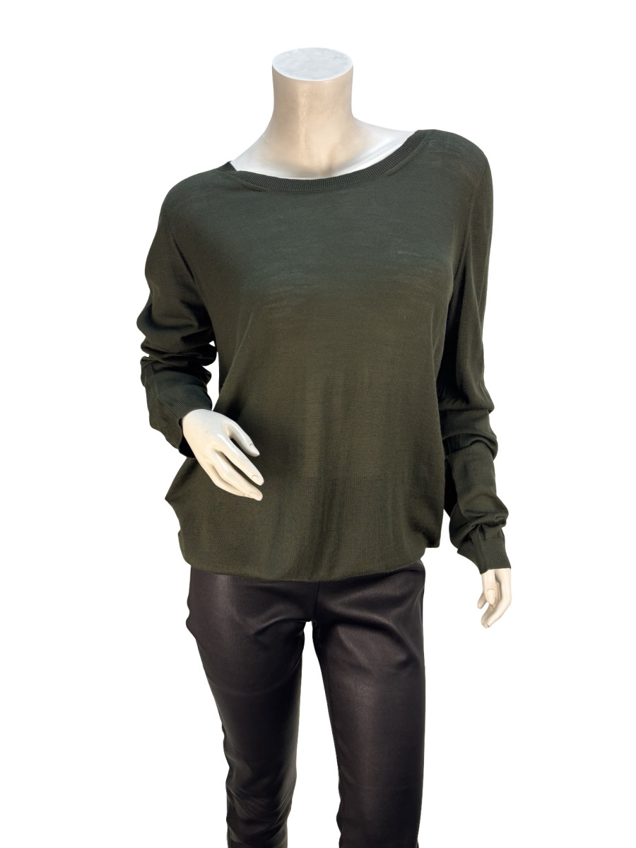 PRADA Green Lightweight Knit