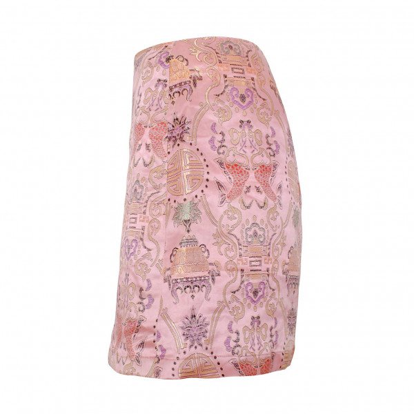 Vintage Embroidered Mini Skirt