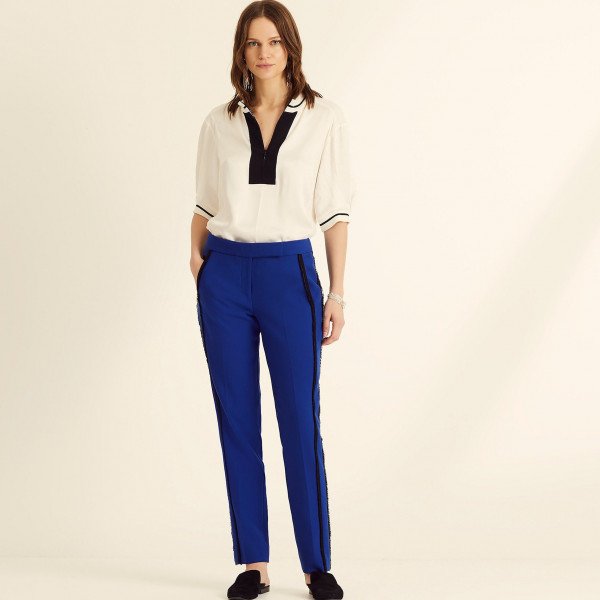 Amanda Wakeley Sculpted Slim Leg Trousers