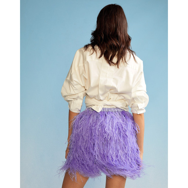 Cynthia Rowley Feather Skirt