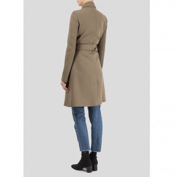 Victoria Beckham Panelled  Belted Trench