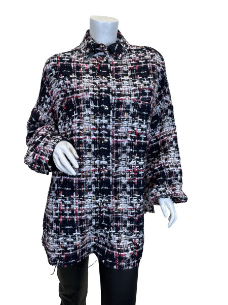 IRO Bouclé Tweed Blazer Jacket
