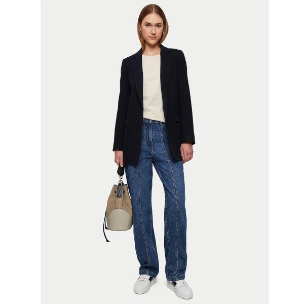 Jigsaw Relaxed Herringbone Blazer