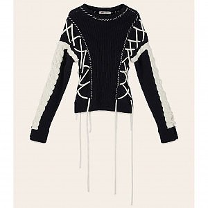 BELLA FREUD ROCKERS ニット Rent Buy Bella Freud Rockers Wool Sweater | MY WARDROBE HQ