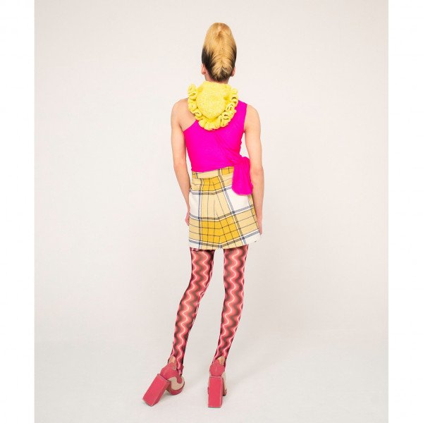 Linus Leonardsson Tartan Mini Skirt