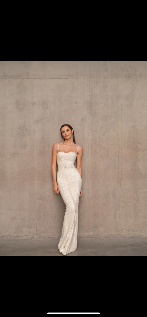 Nadine Merabi Lucinda white jumpsuit