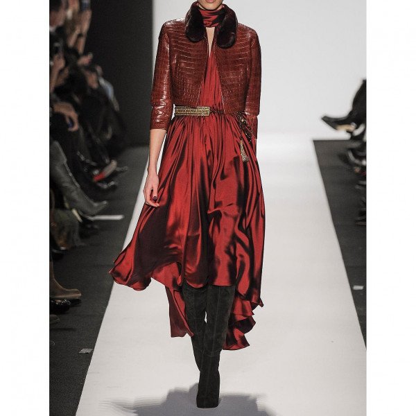 Rent Buy Dennis Basso Halter Neck Silk Dress MY WARDROBE HQ