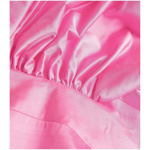 Rasario Puff-Sleeved Silk Gown