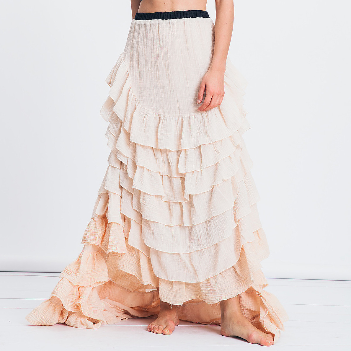 Heidi Merrick Fluir Cotton Gauze Skirt